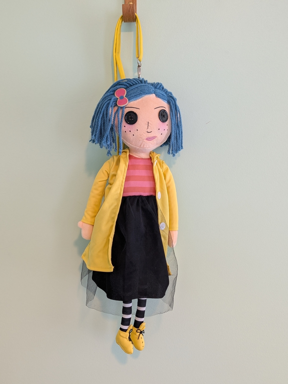 Coraline Plush Crossbody Bag